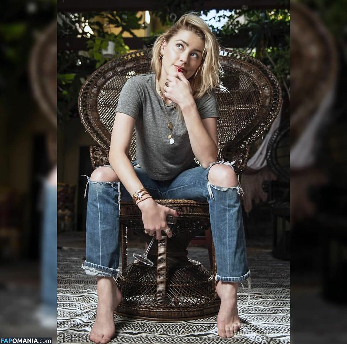 Amber Heard Naken Läckta Foto #239