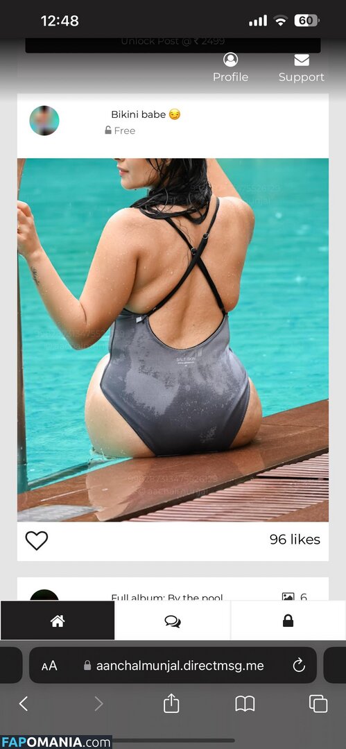 Aanchal Munjal / aanchalmunjalofficial Naken OnlyFans  Läckta Foto #1