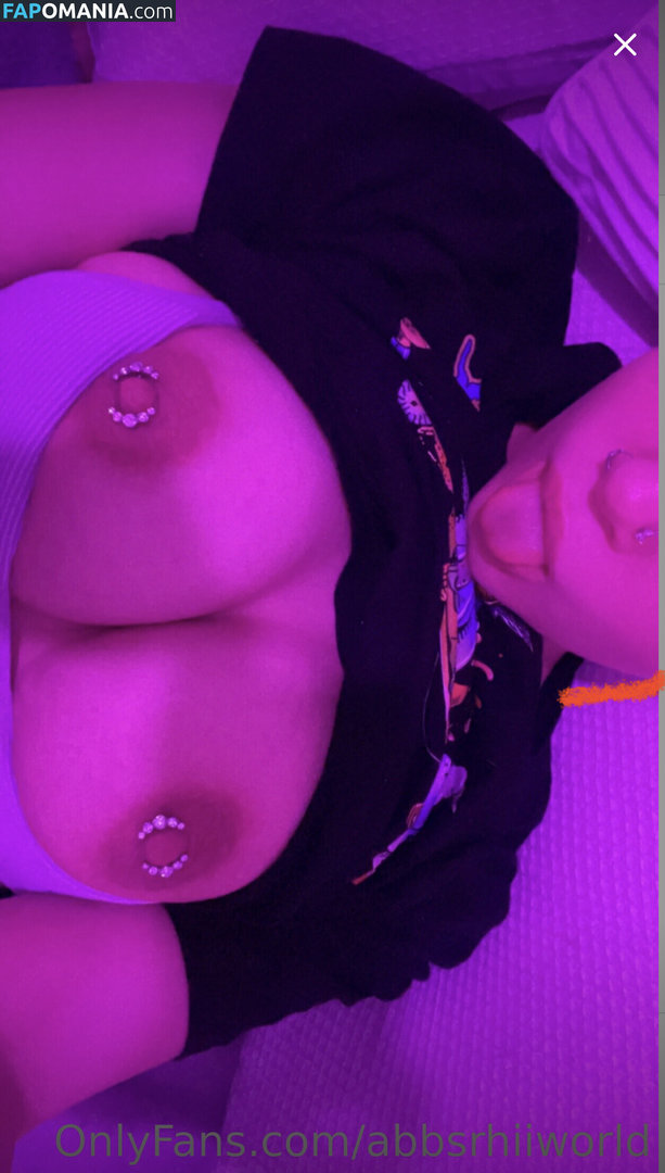 abbsrhii / abbsrhiiworld Naken OnlyFans  Läckta Foto #3
