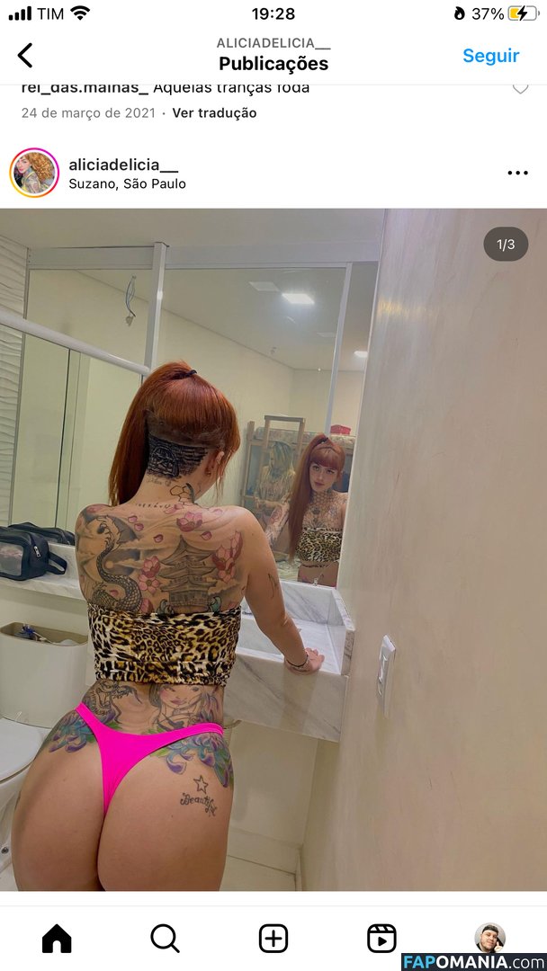 Alicia Delícia / aliciadelicia__ / caricia_cinema Naken OnlyFans  Läckta Foto #2