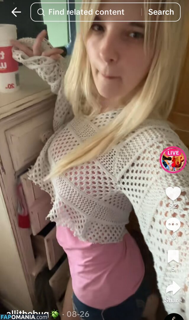 Allithebug / alliiebug / https: Naken OnlyFans  Läckta Foto #2