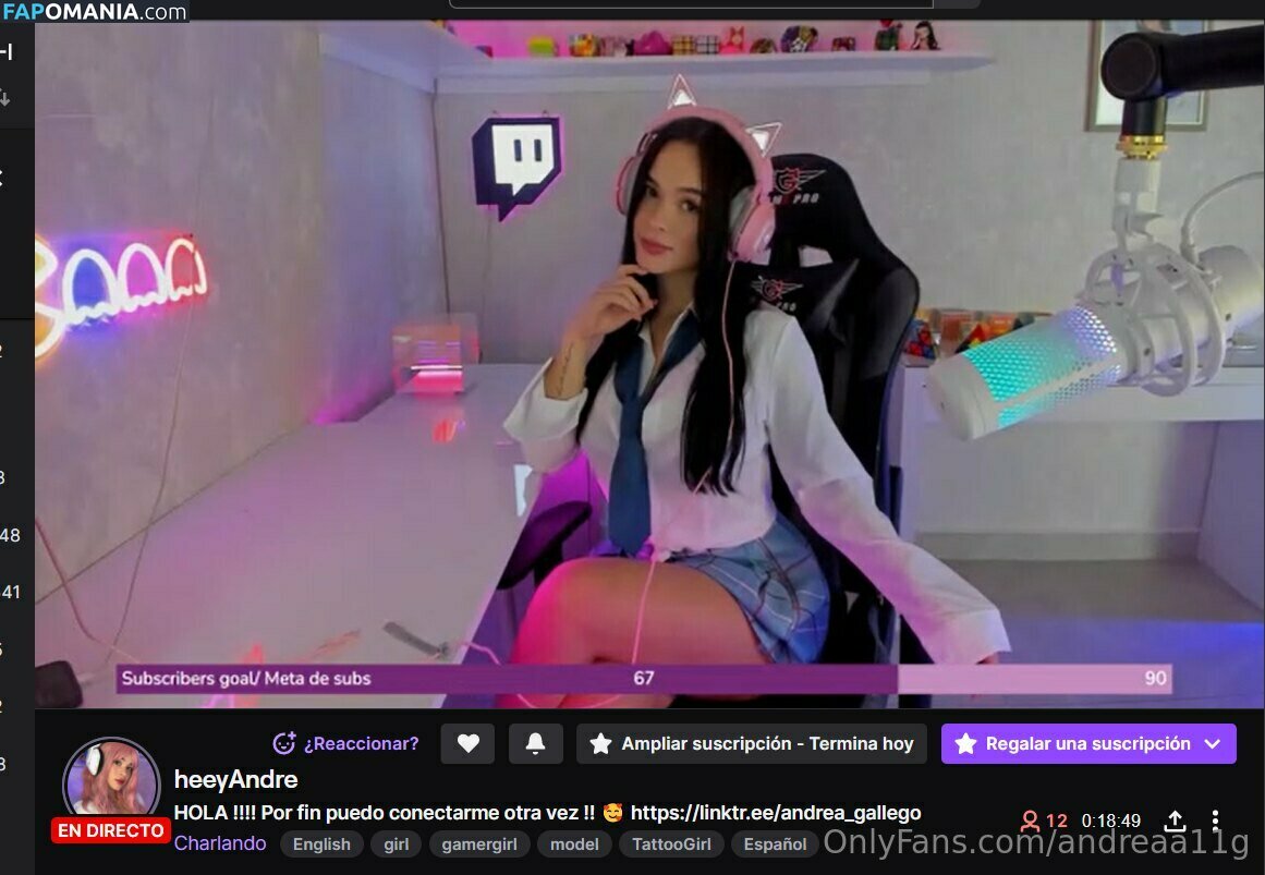 andreaa11g Naken OnlyFans  Läckta Foto #48