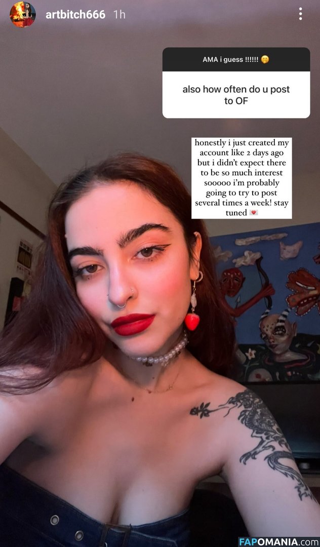 artbitch666 / huhlaynuh Naken OnlyFans  Läckta Foto #2