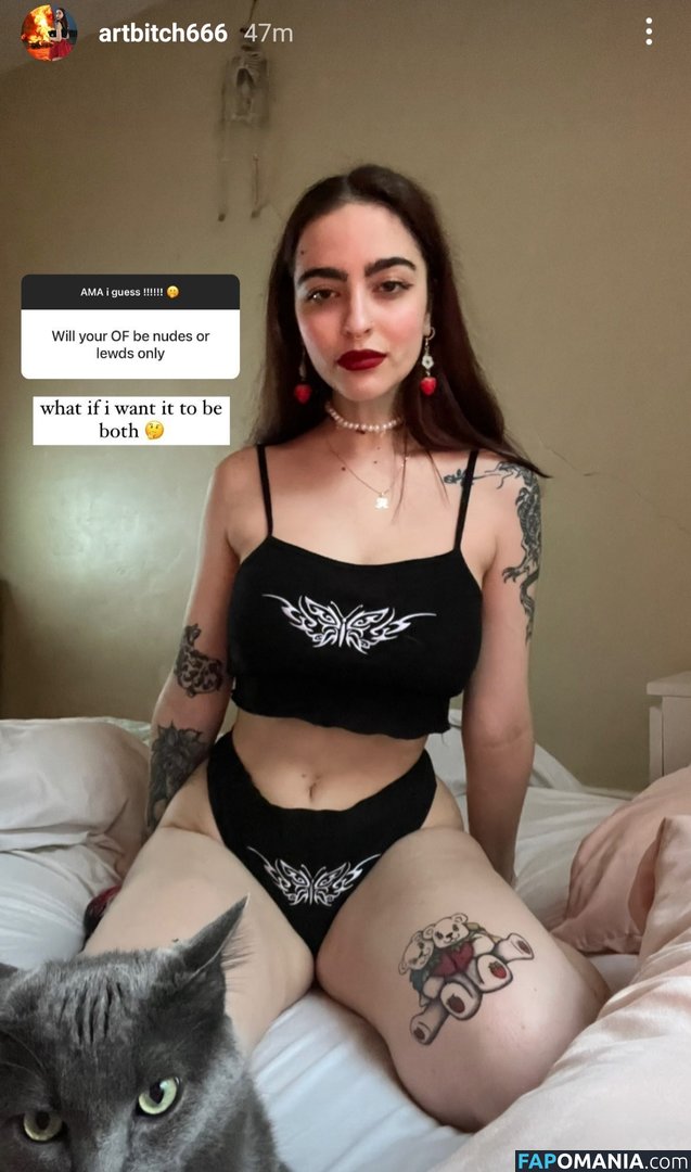 artbitch666 / huhlaynuh Naken OnlyFans  Läckta Foto #3