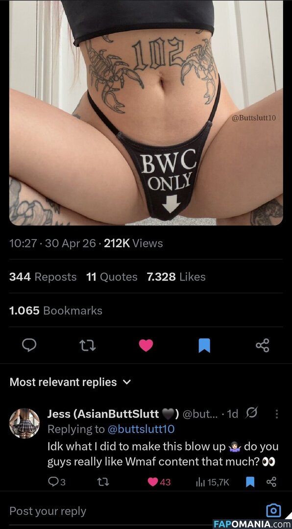 butt_slut / butt_slutt / buttslutt10 Naken OnlyFans  Läckta Foto #1