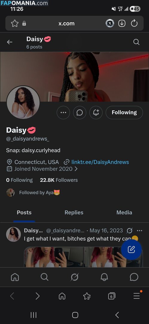 _daisy.andrews_ / _daisyandrews_ / brandivandrews Naken OnlyFans  Läckta Foto #1