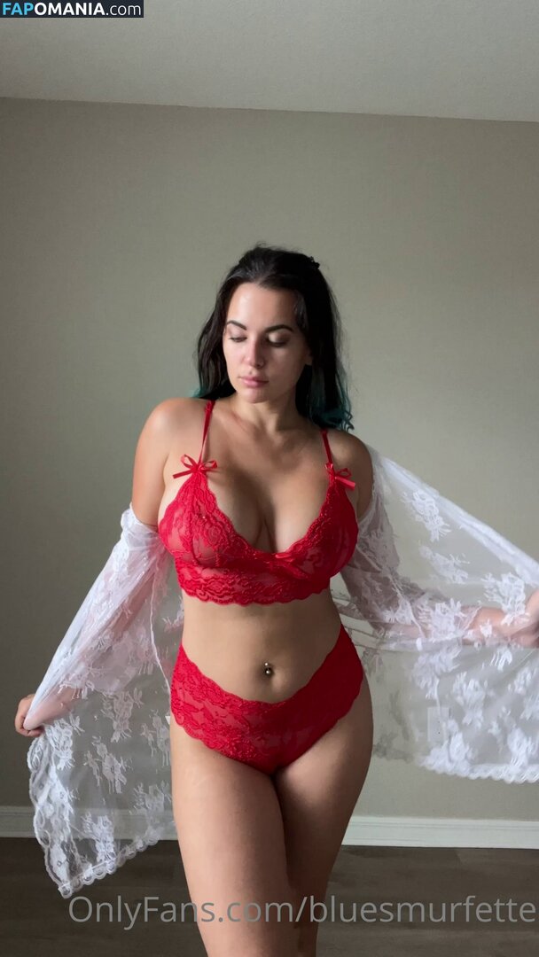 Fiona Bones / bluehairbones / bluesmurfette Naken OnlyFans  Läckta Foto #27