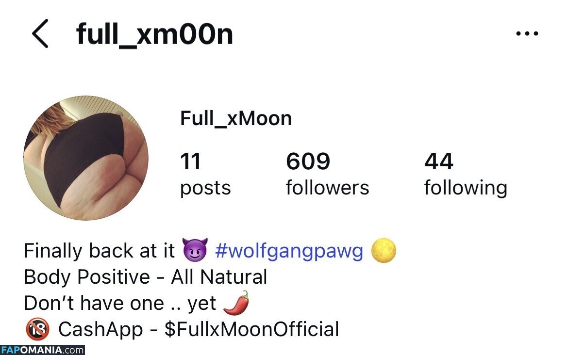 Full_xMoon / full_x_moon_official / fullxmoon Naken OnlyFans  Läckta Foto #2