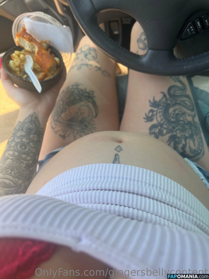gingers_loud_tummy / gingersbellycontent Naken OnlyFans  Läckta Foto #3