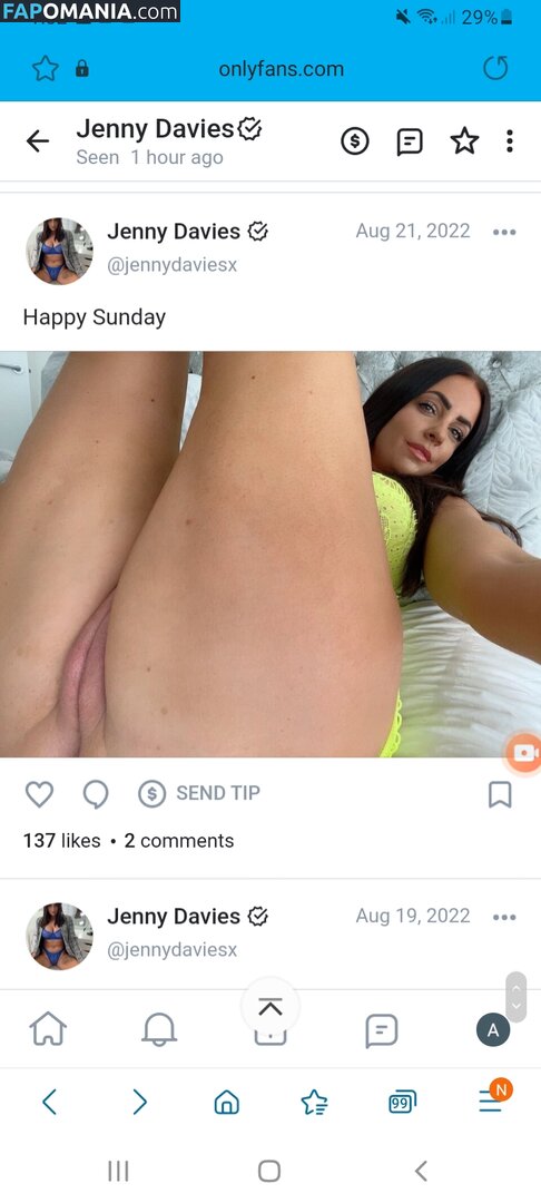 Jenny Davies / jennydaviesofficial / jennydaviesx Naken OnlyFans  Läckta Foto #280