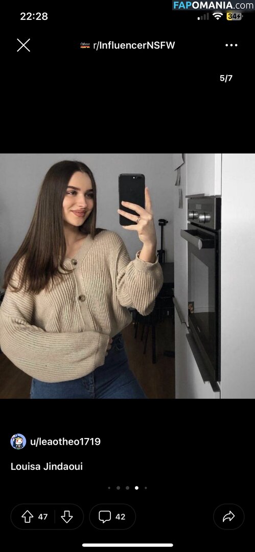 Louisa jindaoui Naken OnlyFans  Läckta Foto #2