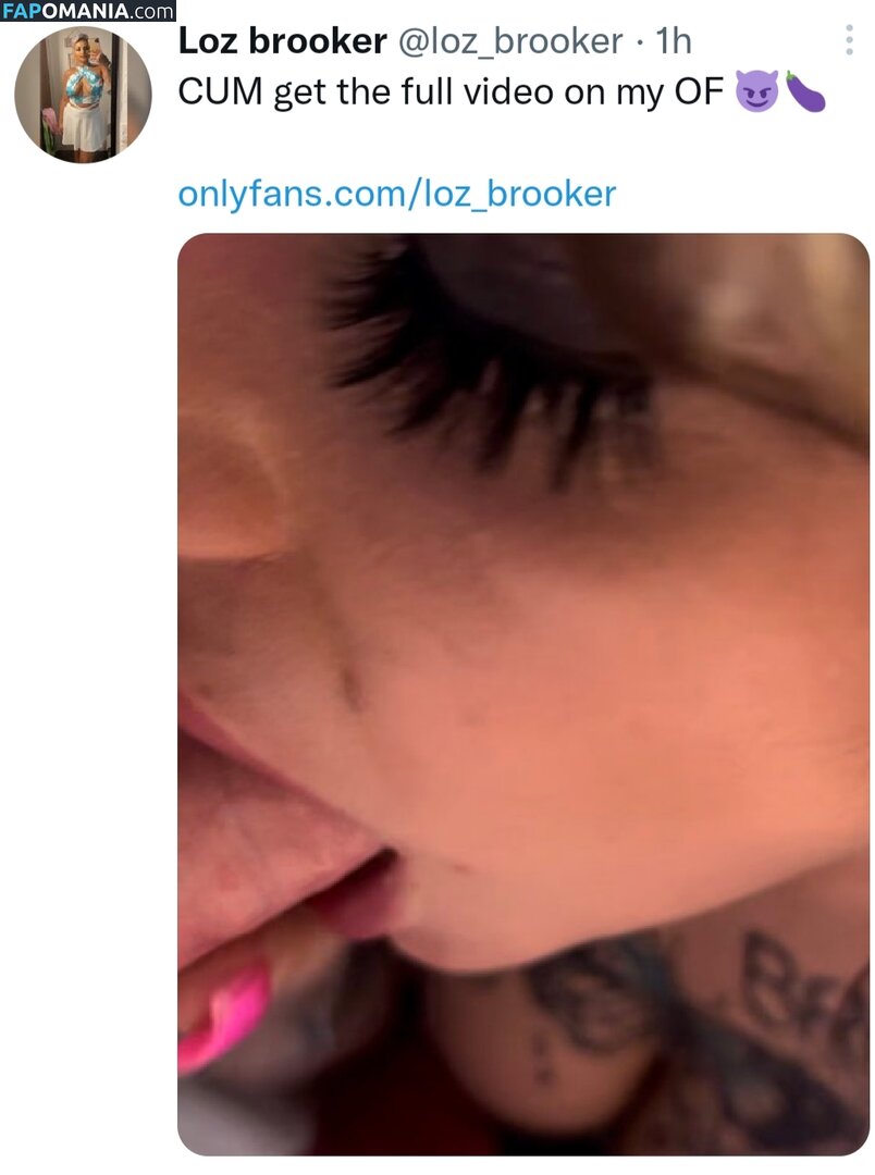 Loz Brooker Naken OnlyFans  Läckta Foto #1