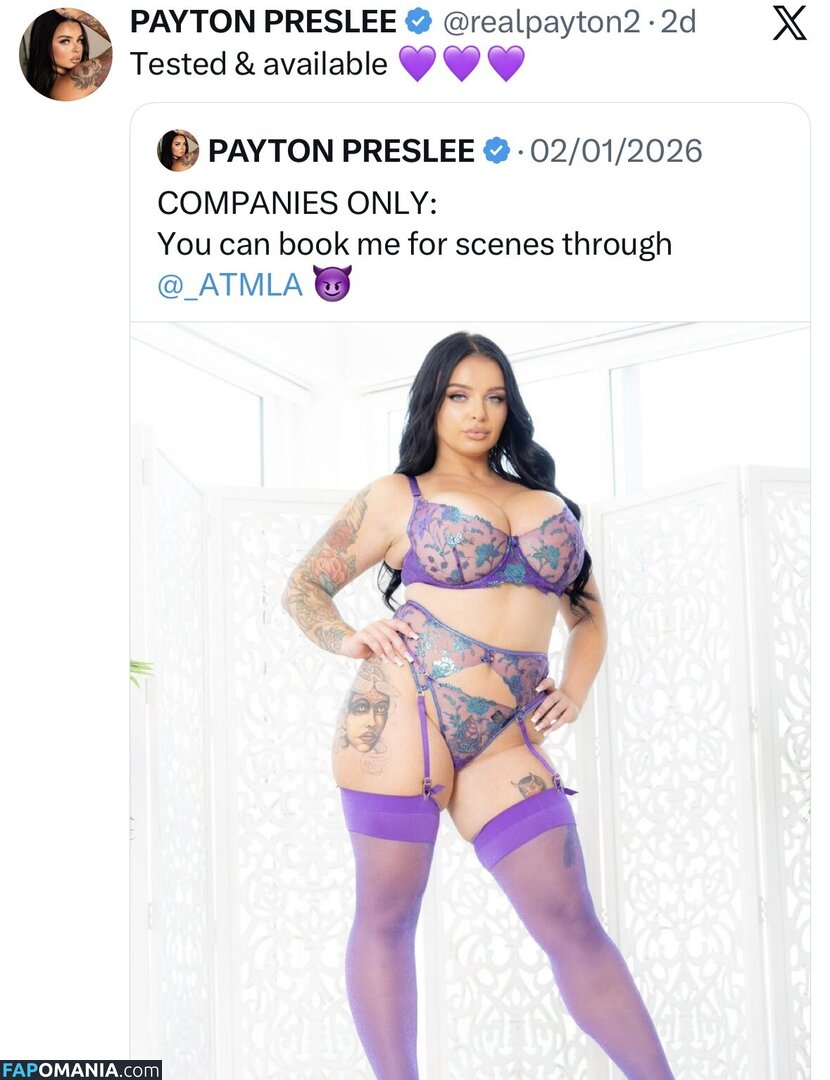 Payton Preslee / paytonpresle / paytonpreslee Naken OnlyFans  Läckta Foto #555