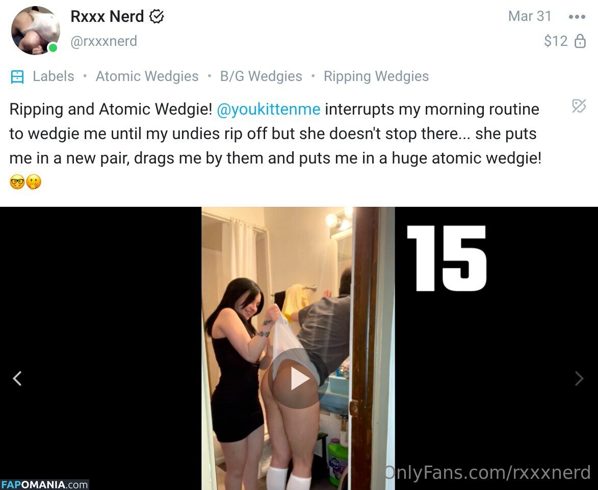 rxxnne25 / rxxxnerd Naken OnlyFans  Läckta Foto #7