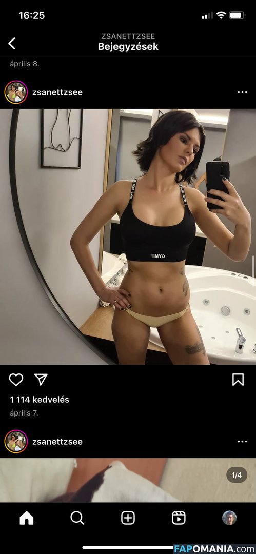 zsanettzsee Naken OnlyFans  Läckta Foto #1